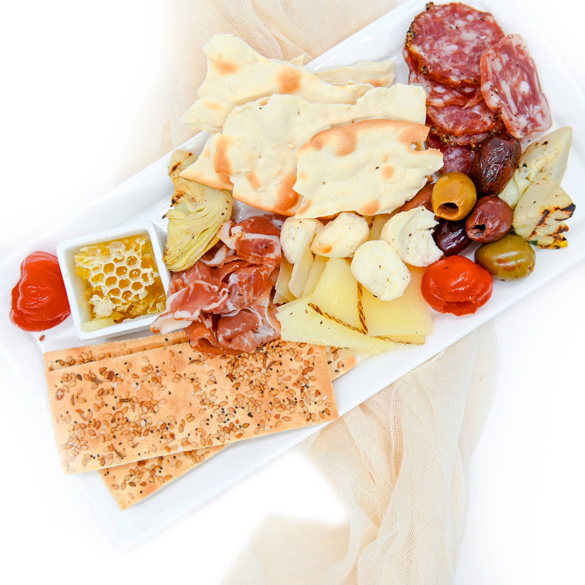 Individual Artisan Cheese and Charcuterie