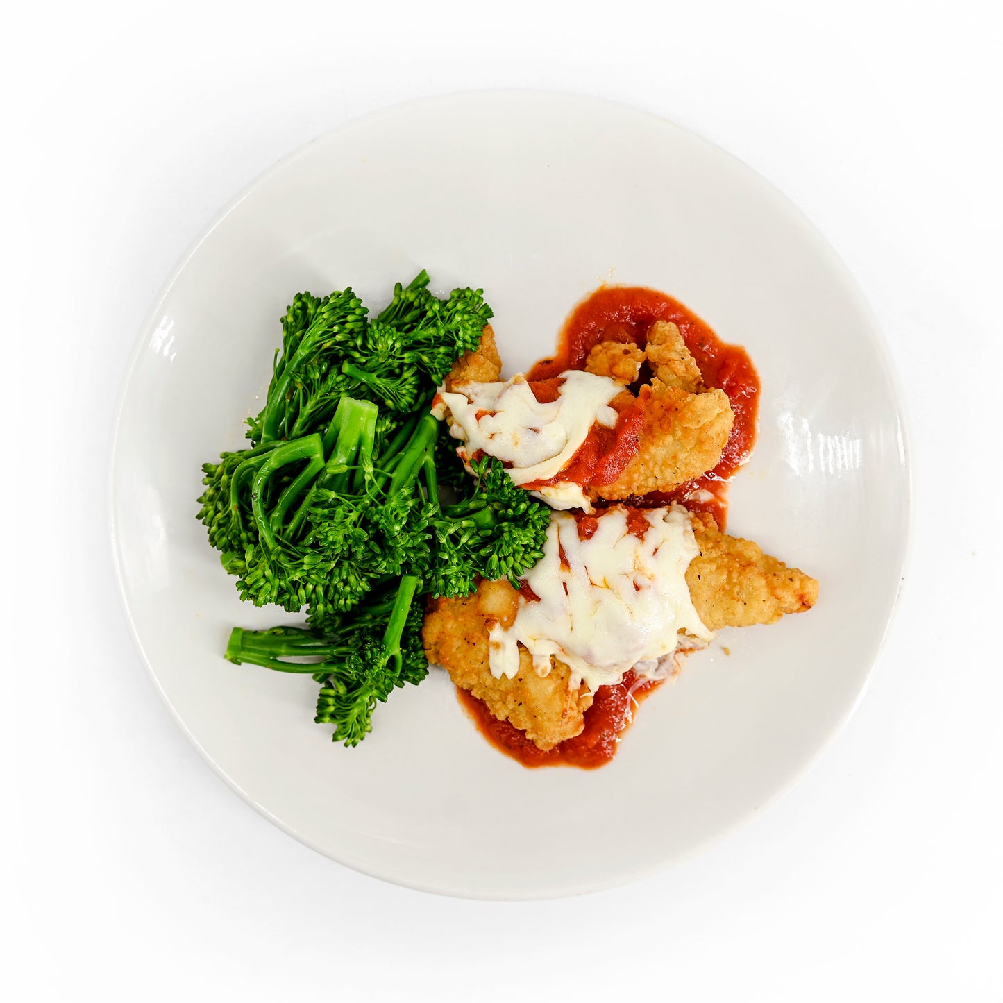 KID'S PARMESAN CHICKEN TENDERS WITH BROCCOLI