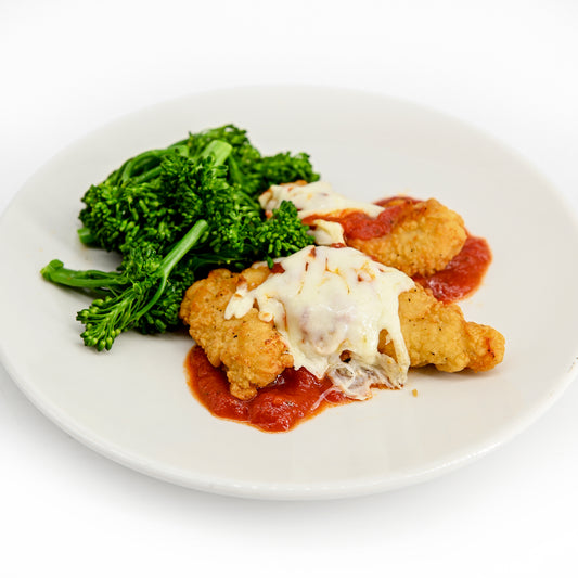 KID'S PARMESAN CHICKEN TENDERS WITH BROCCOLI