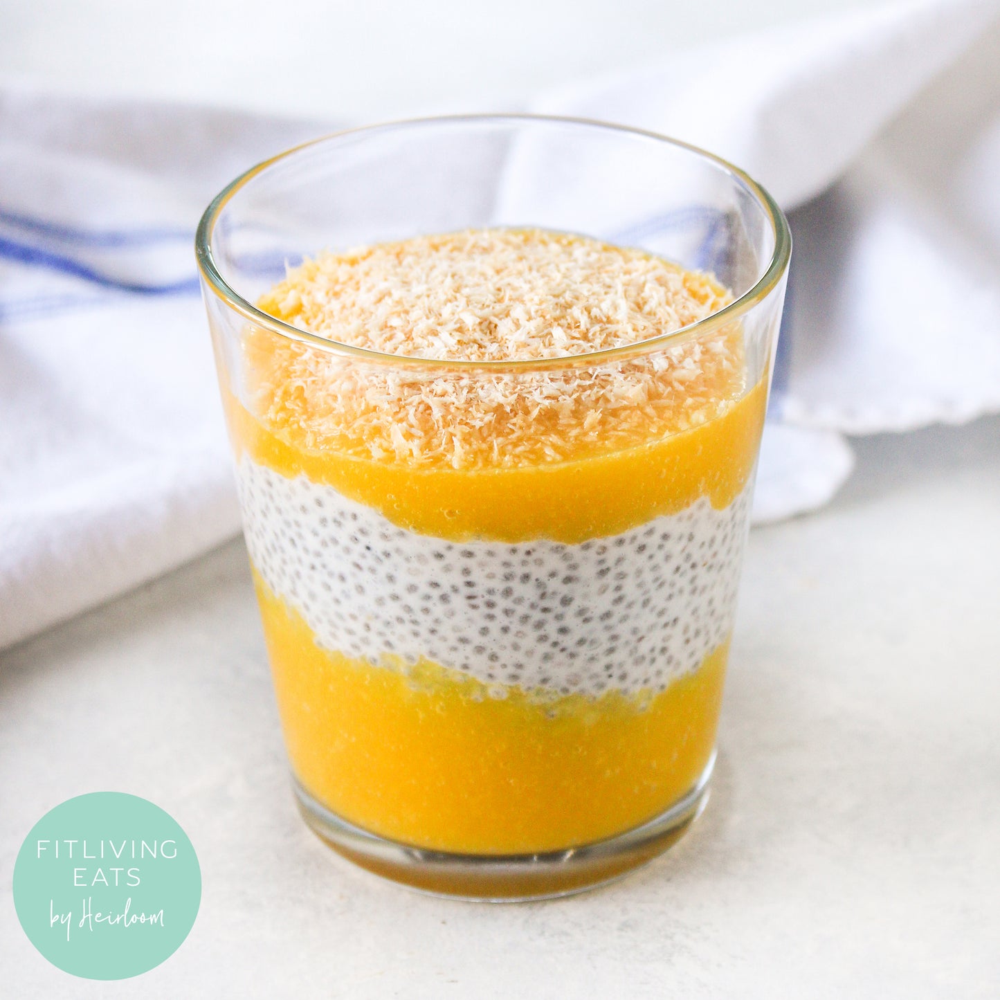 MANGO & COCONUT CHIA PUDDING