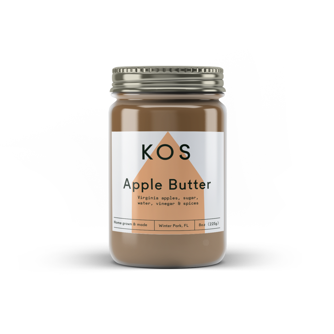 KOS Apple Butter Local Fresh Condiments Delivery