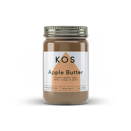 KOS Apple Butter Local Fresh Condiments Delivery