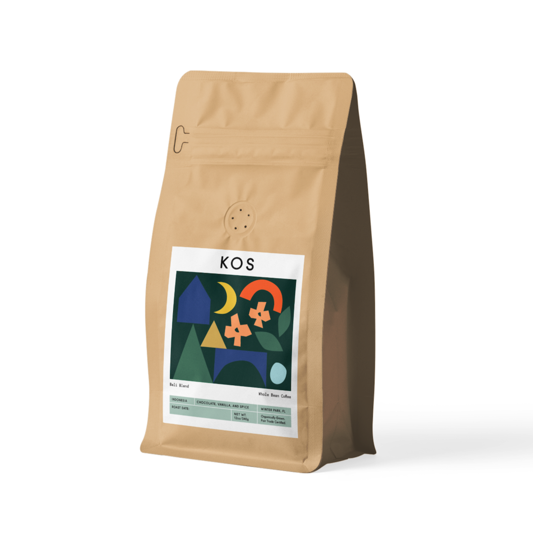 KOS Whole Bean Coffee Delivered Locally Fresh