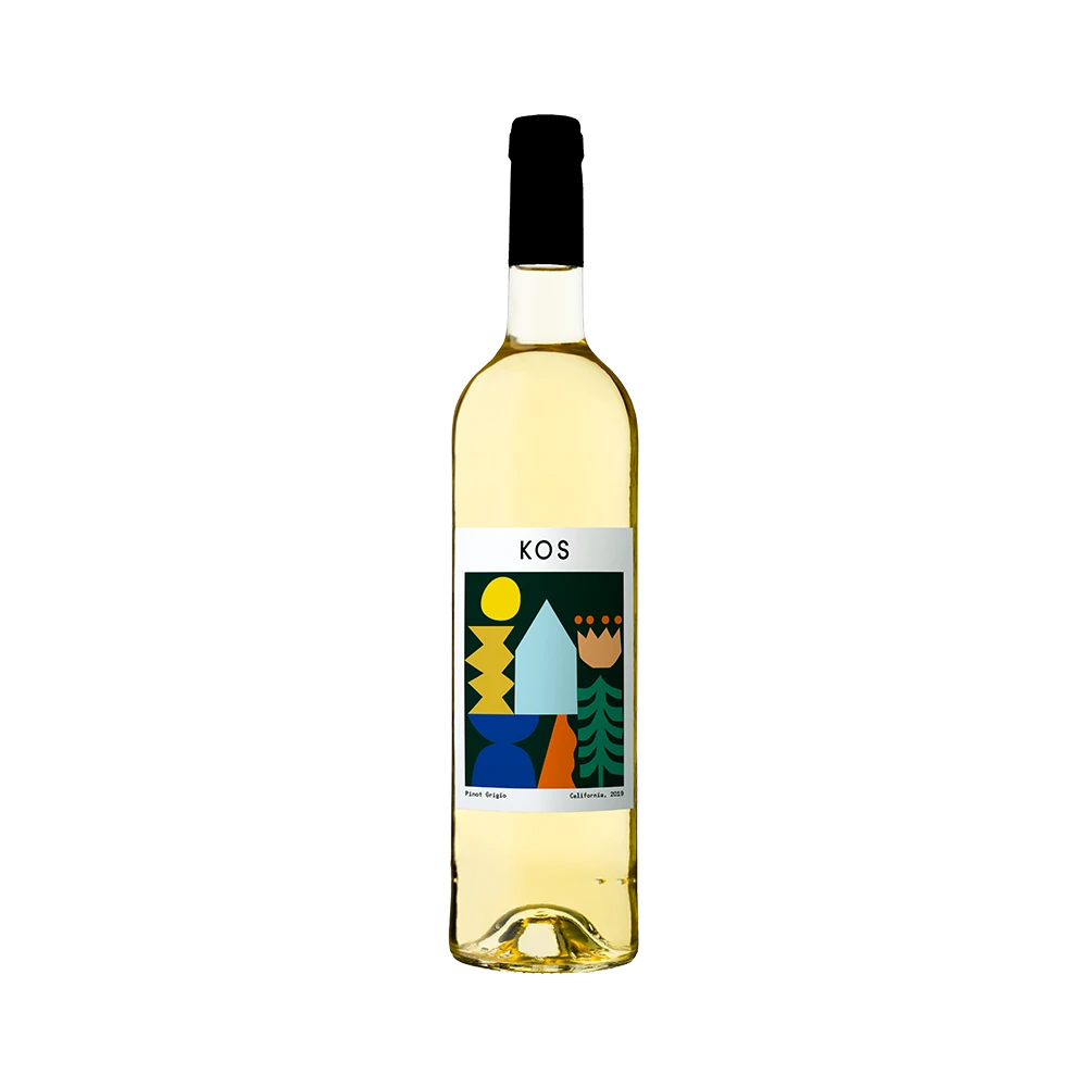 KOS Pinot Grigio Meal delivery Service Orlando artisan Wines Delivered 